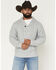 Image #1 - Cotton & Rye Men's Solid Cable Knit Sweater, Grey, hi-res