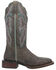 Image #2 - Dan Post Women's Kendall Western Performance Boots - Broad Square Toe, Black, hi-res