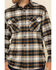 Pendleton Men's Navy Burnside Small Plaid Long Sleeve Western Flannel Shirt , Navy, hi-res