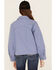 Image #4 - Ariat Women's Rebar Cropped Woven Work Shirt, Blue, hi-res