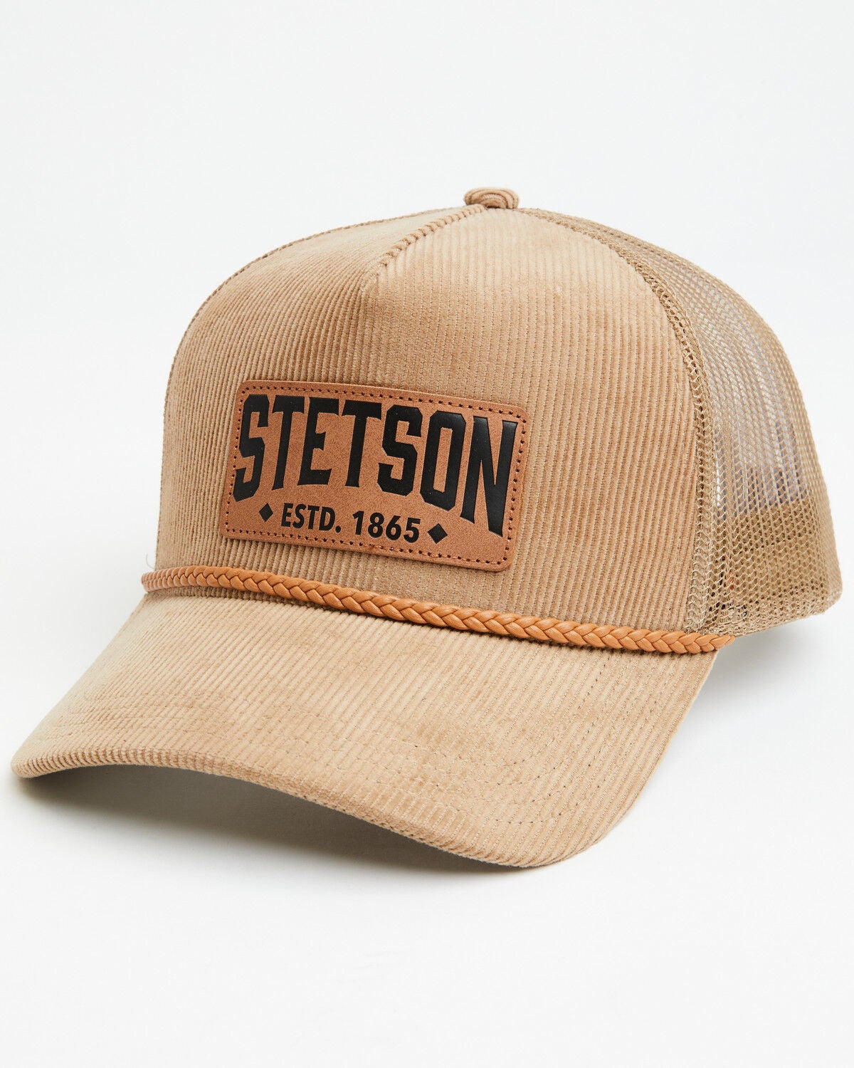 Stetson Men's Corduroy Ball Cap, Tan, hi-res