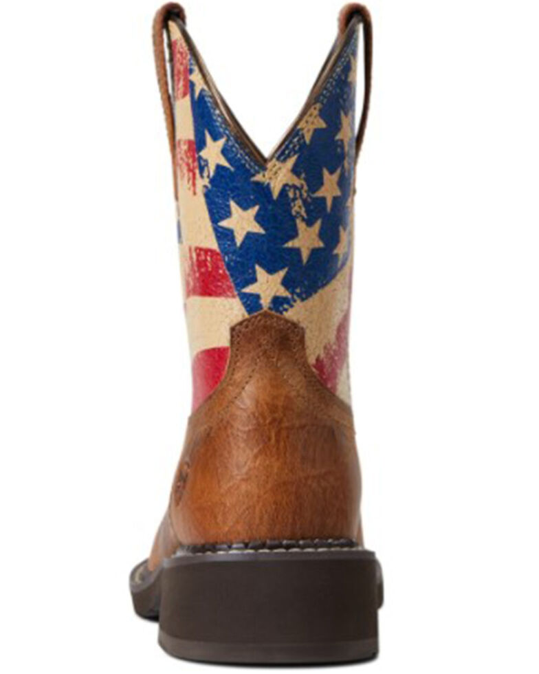 Ariat Women's Heritage Patriot Western Boots - Round Toe, Multi, hi-res