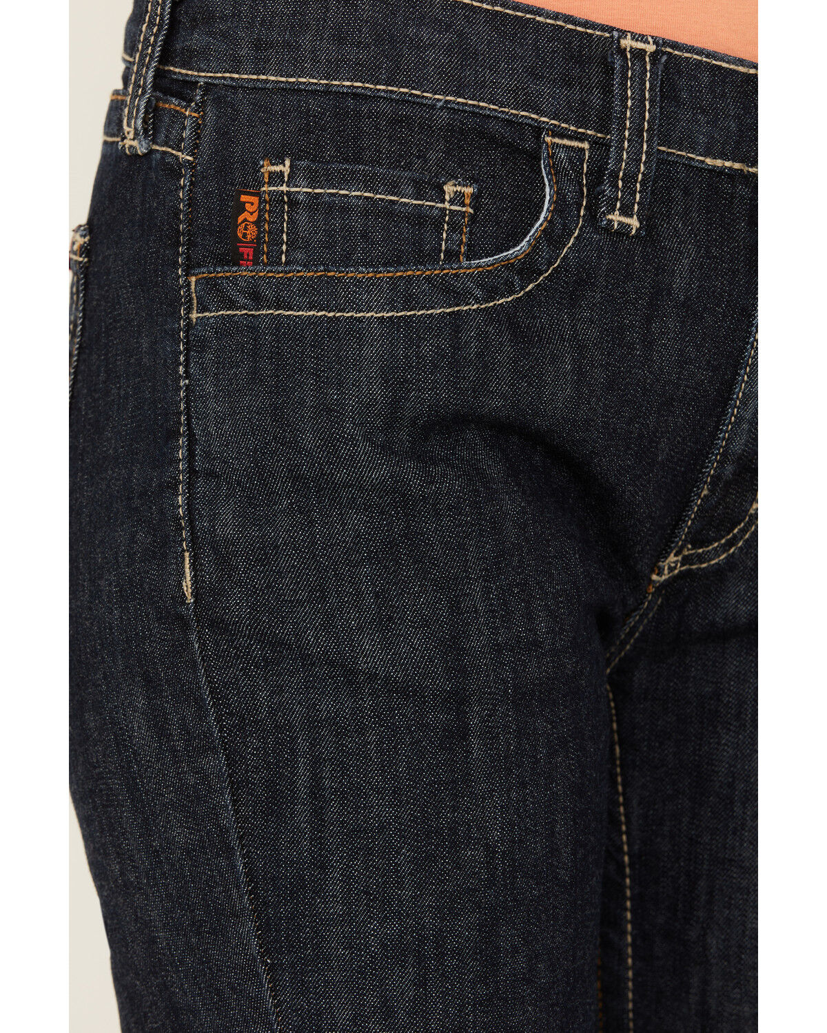 Image #2 - Timberland Pro Women's FR Bootcut Stretch Denim Jeans, Brown, hi-res