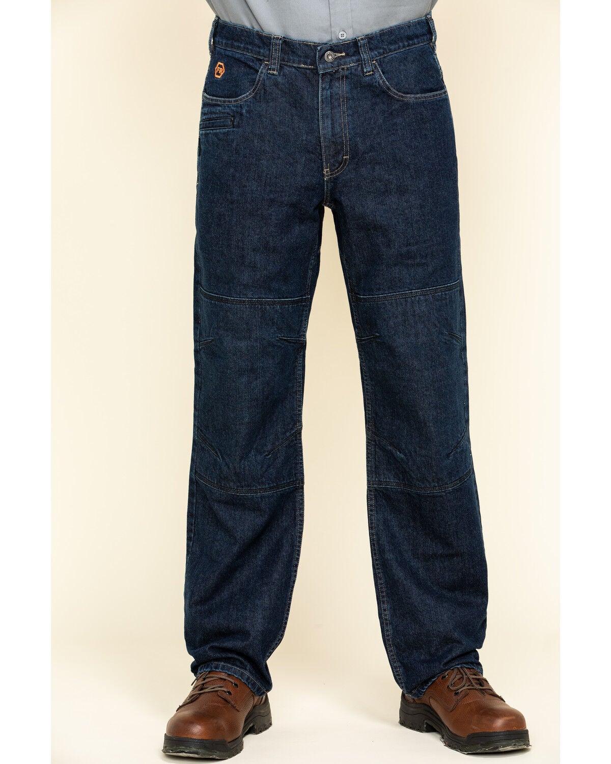 Hawx Men's FR Denim Straight Work Jeans 