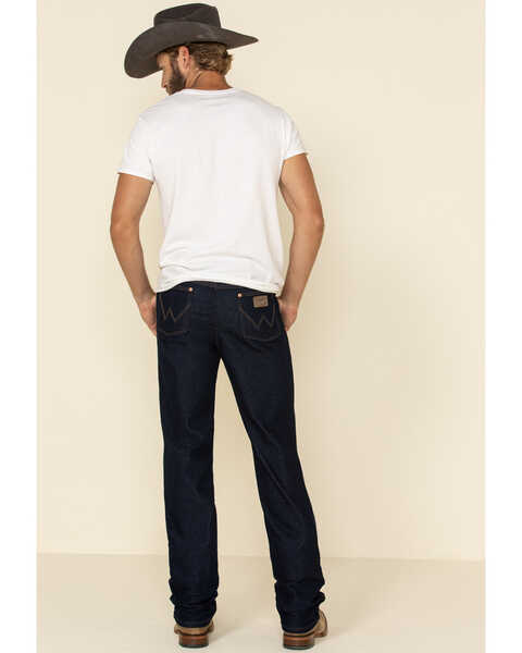 Image #1 - Wrangler Men's Active Flex Prewashed Indigo Slim Cowboy Cut Jeans - Big , , hi-res