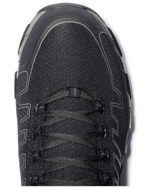 Image #5 - Timberland Men's Powertrain Ripstop Met Guard Work Shoes - Alloy Toe, Black, hi-res