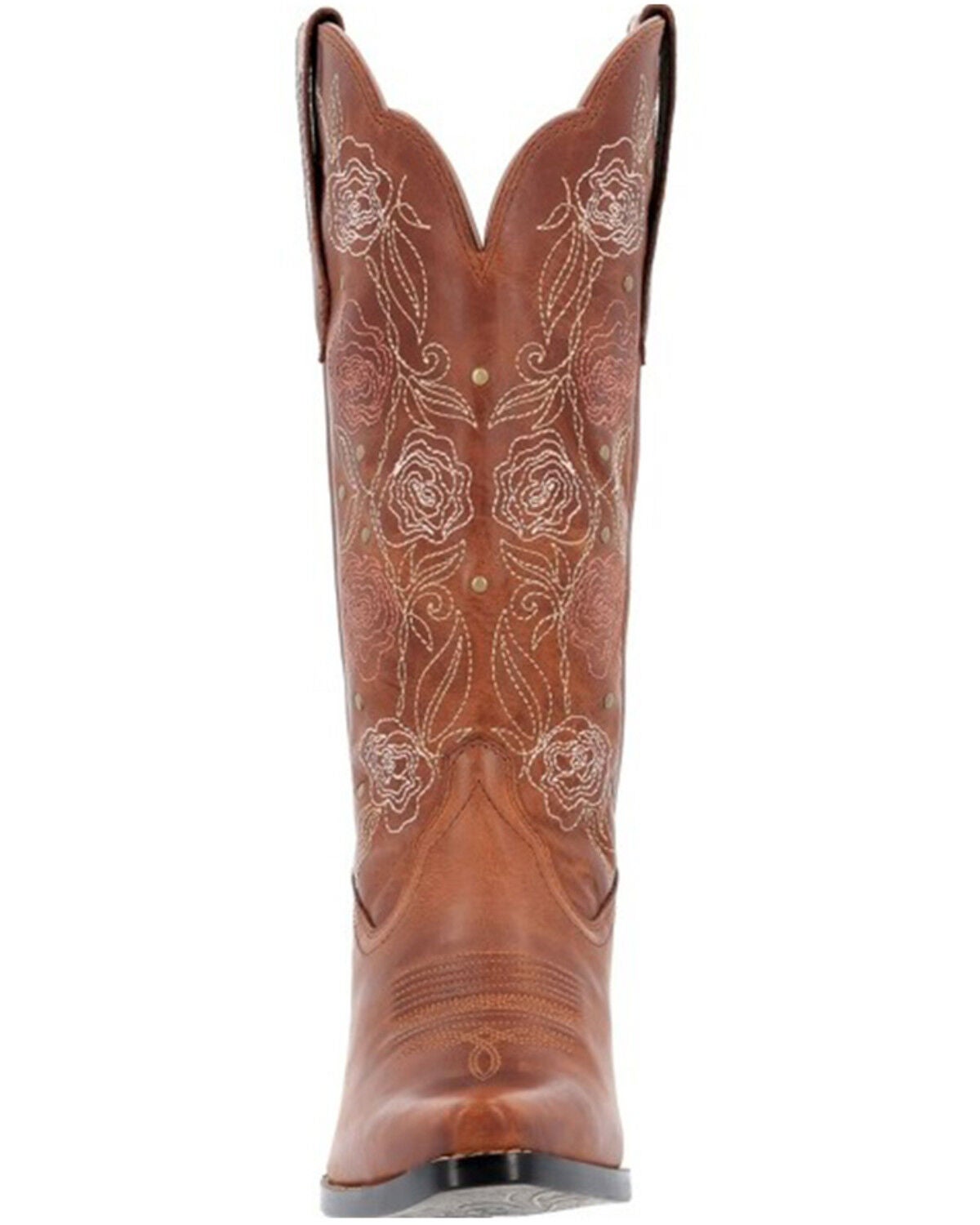 Image #4 - Durango Women's Crush Rosewood Western Boots - Snip Toe, Red, hi-res