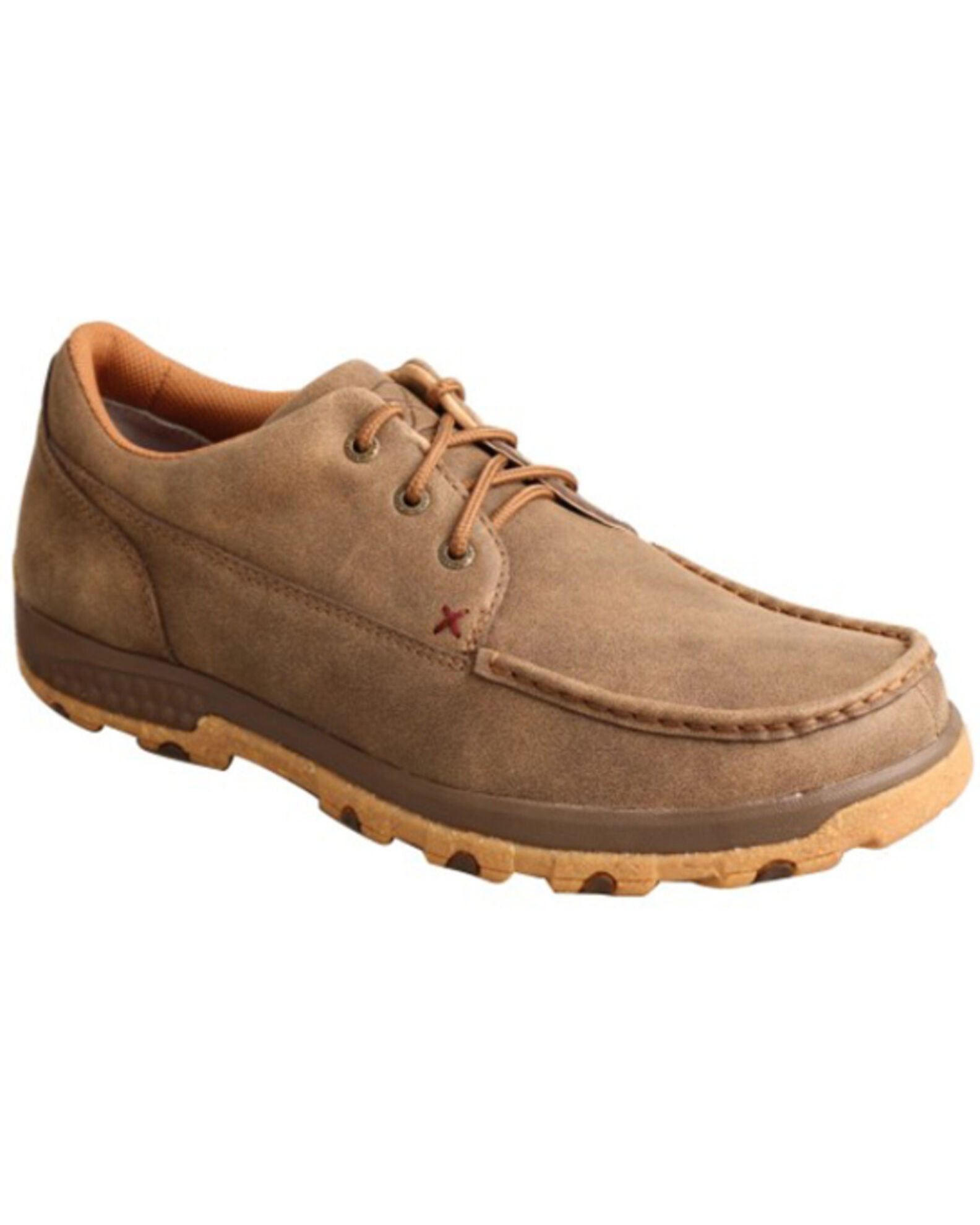 Men's moc toe shoes top