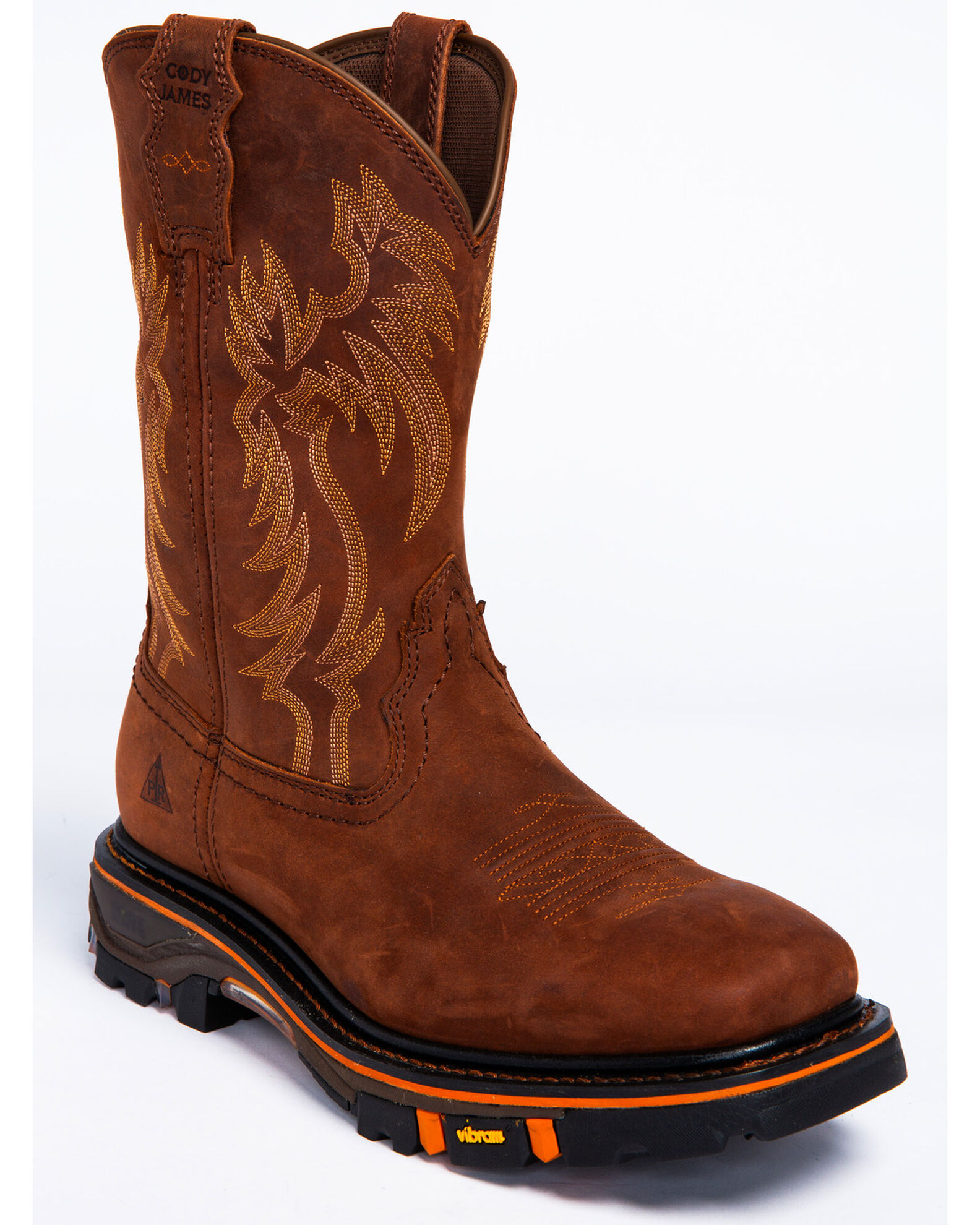 Cody James Men s 11 Decimator Western Work Boots Soft Toe Sheplers