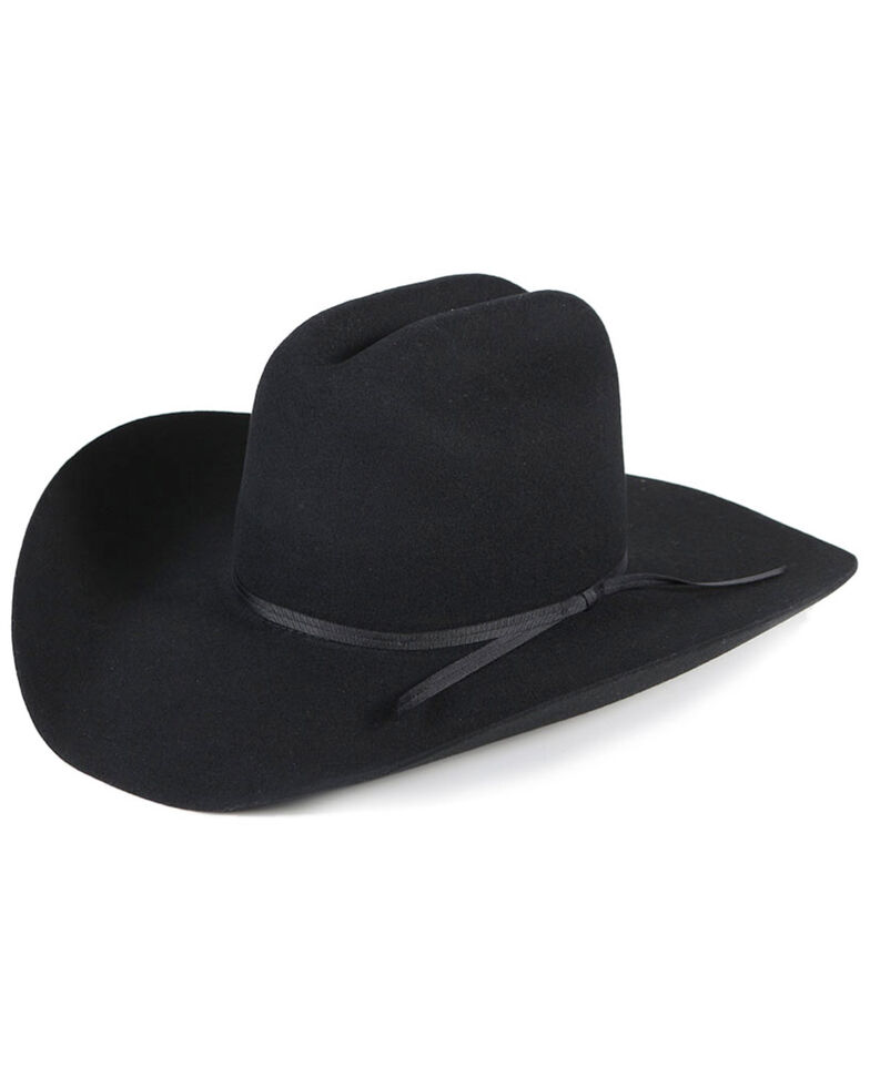 Cody James 3X Mesquite Pro Rodeo Wool Felt Cowboy Hat, Black, hi-res