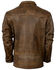 Image #2 - STS Ranchwear By Carroll Men's Ranch Hand Leather Jacket, Distressed Brown, hi-res