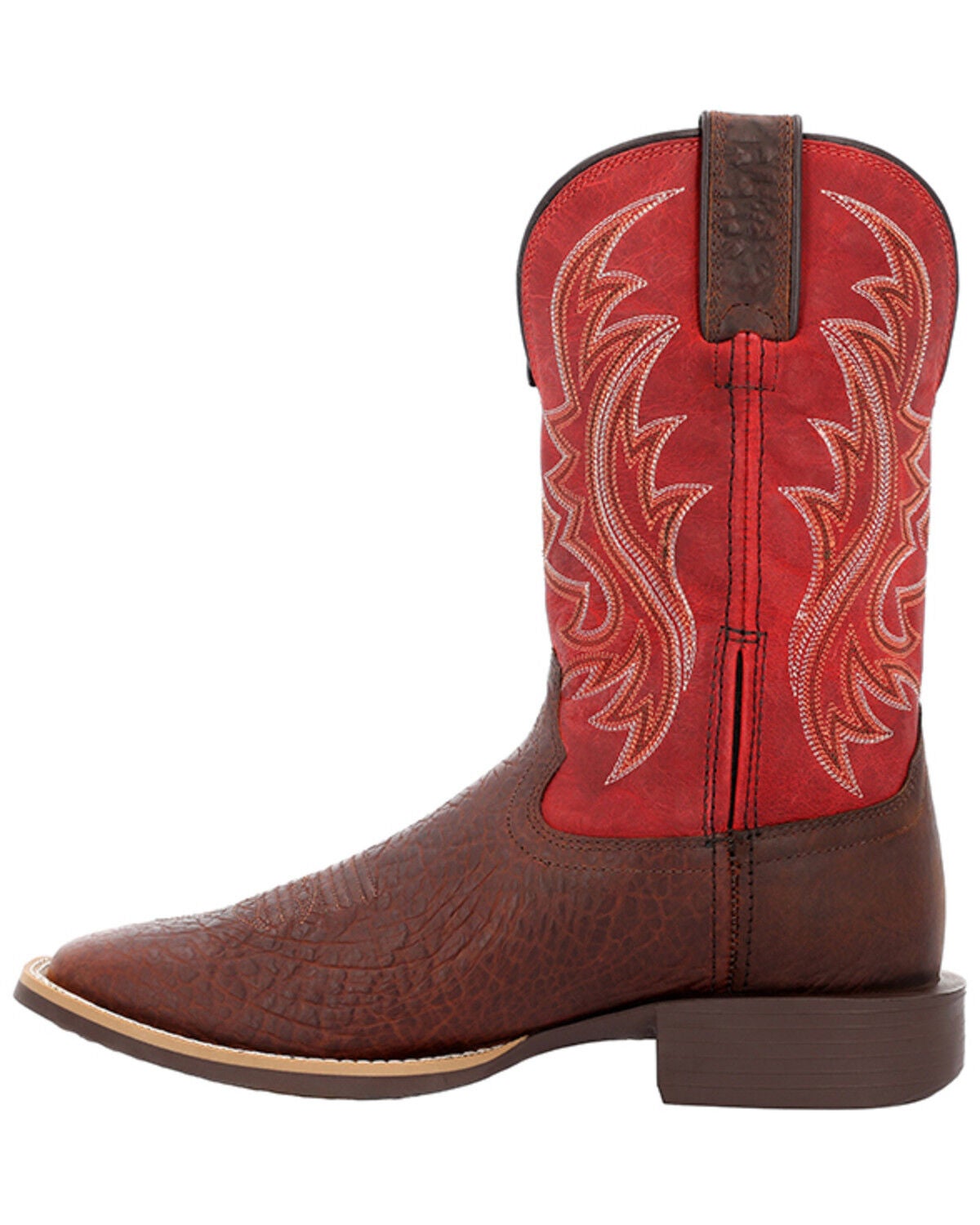 Image #3 - Durango Men's Shyloh Performance Western Boots - Round Toe, Brown, hi-res