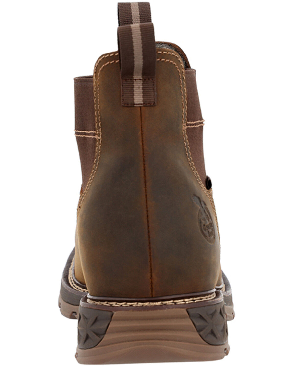 Image #5 - Georgia Boot Men's Carbo-Tec FLX Waterproof Work Boots - Alloy Toe, Brown, hi-res