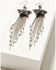 Idyllwind Women's Star Fringe Emerson Earrings , Silver, hi-res