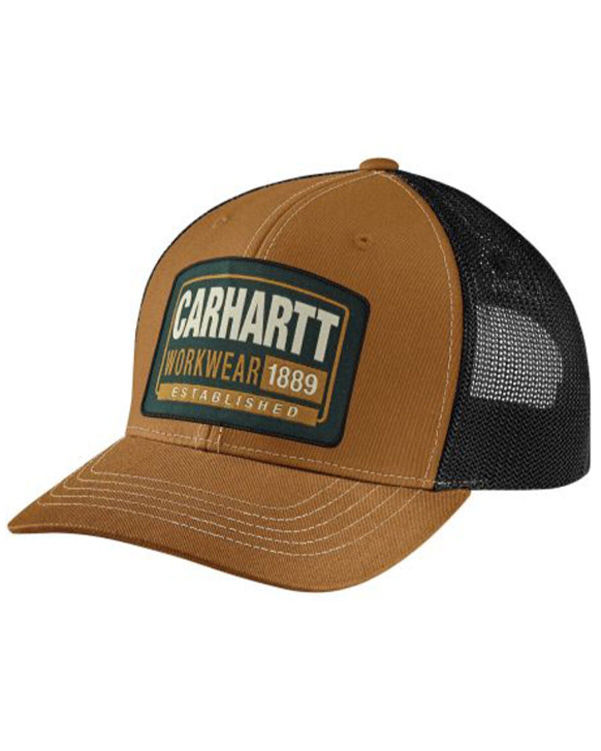 Carhartt Men's Workwear Ball Cap, Brown, hi-res