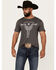 Image #1 - Cody James Men's Bullhead Guns Short Sleeve Graphic T-Shirt, Grey, hi-res