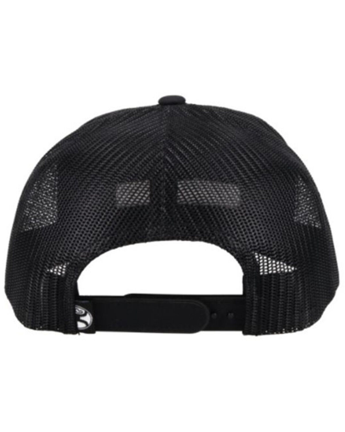Image #2 - Hooey Men's Lock-Up Trucker Cap, Black, hi-res
