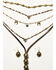 Image #2 - Shyanne Women's Soleil Layered Jewelry Set - 2 Piece, Gold, hi-res