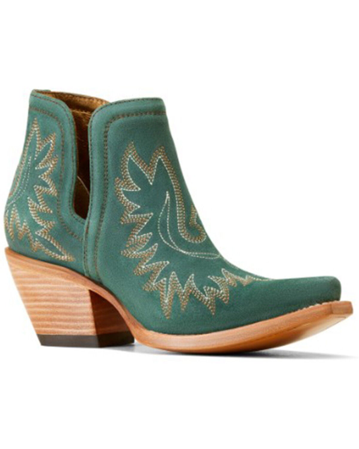 Ariat Women's Dixon Fashion Booties - Snip Toe, Green, hi-res
