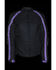Image #3 - Milwaukee Leather Women's Textile Jacket with Stud & Wings Detailing - 5X, Black/purple, hi-res