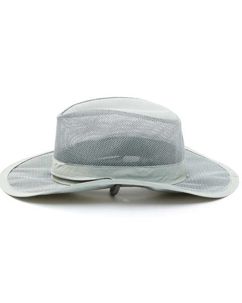 Hawx Men's Gray Mesh Vented Work Sun Hat , Grey, hi-res