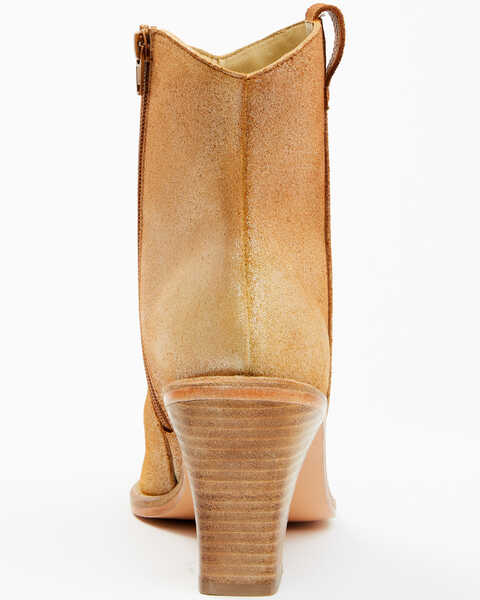 Image #5 - Shyanne Women's Goldie Western Boots - Round Toe, Gold, hi-res