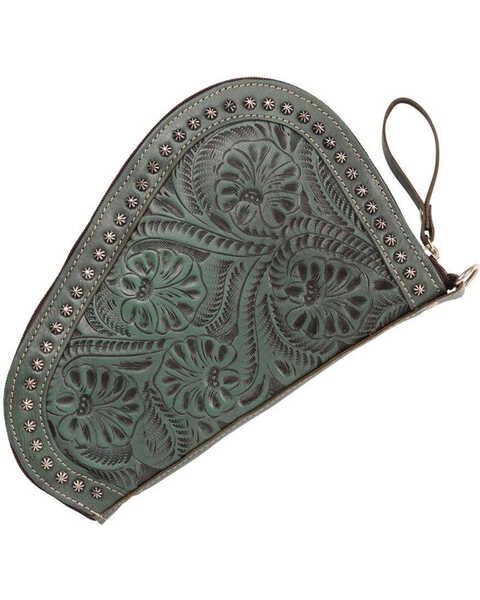 American West Padded Gun Case , Turquoise, hi-res