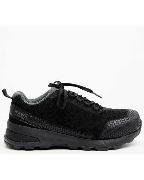 Image #2 - Hawx Women's Hotmelt Athletic Work Shoes - Composite Toe , Black, hi-res