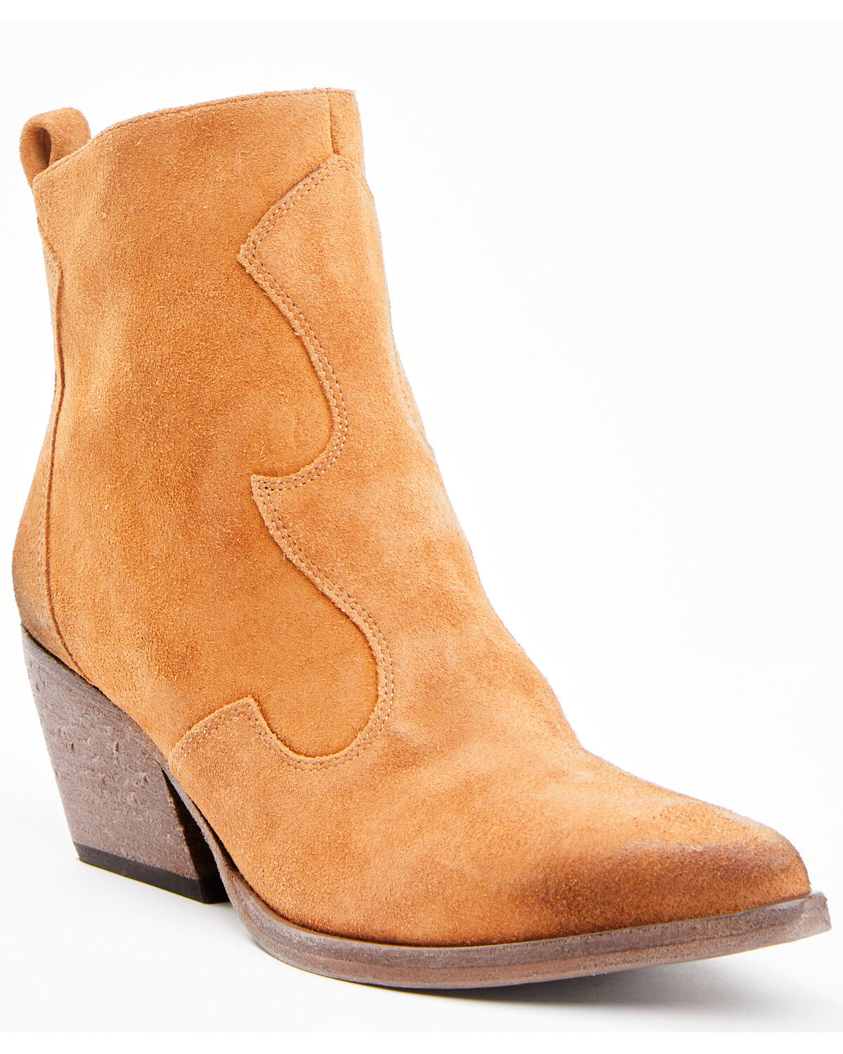 Image #1 - Golo Shoes Women's Lasso Fashion Booties - Round Toe, Camel, hi-res