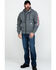 Image #6 - Wolverine Men's FR Logo Sleeve Zip-Up Work Hoodie, Ash, hi-res