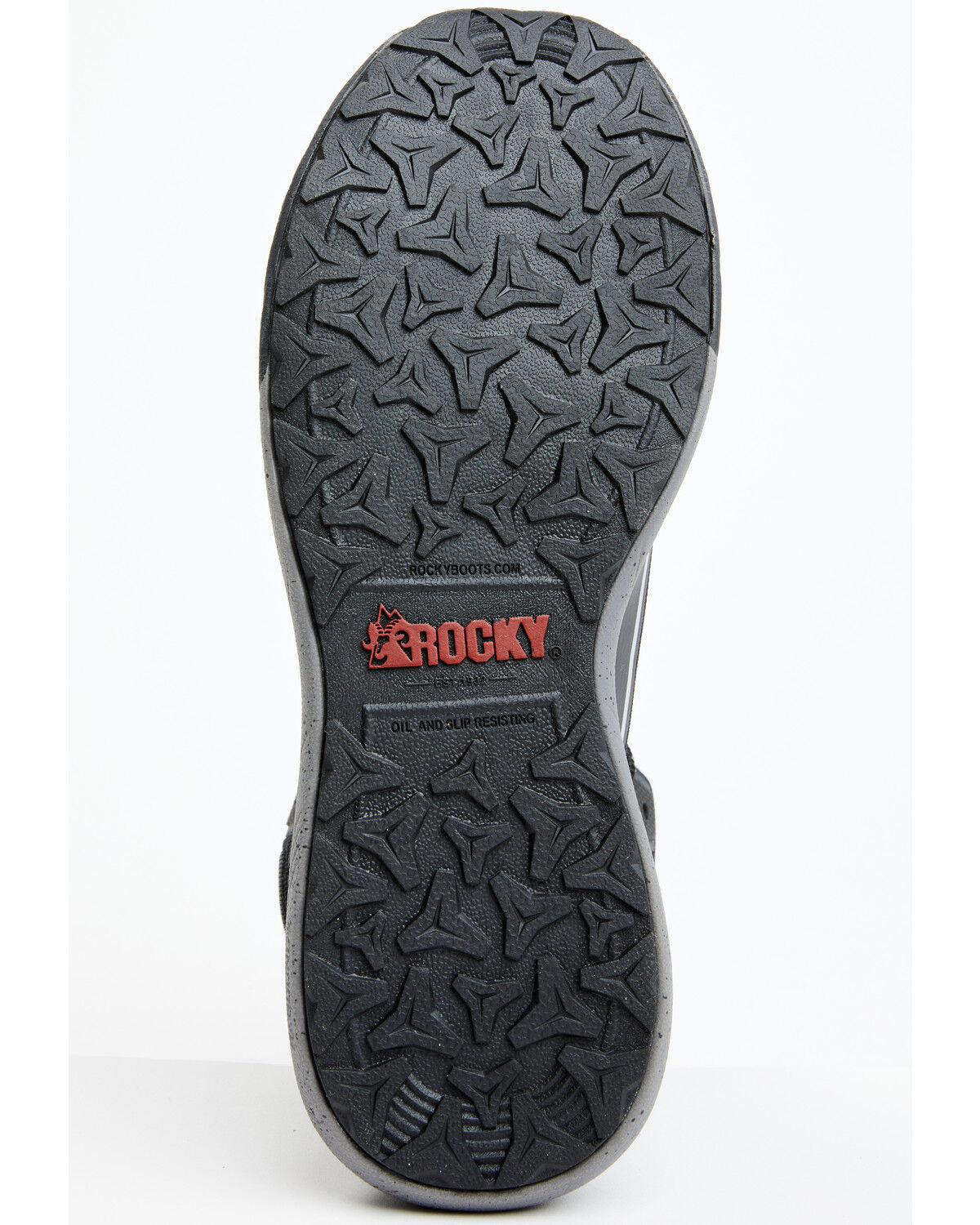 Image #7 - Rocky Men's Industrial Athletix Hi-Top 6" Work Shoe - Composite Toe, Black, hi-res