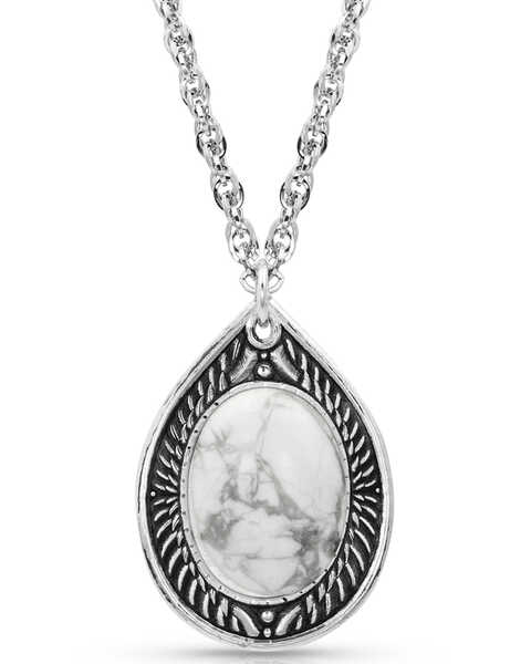 Montana Silversmiths Women's Birch Creek Necklace, Silver, hi-res