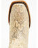 Tanner Mark Girls' Shimmer Western Boots - Broad Square Toe, Beige/khaki, hi-res
