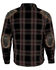 Image #2 - Milwaukee Performance Men's Black/White/Red Aramid Flannel Biker Jacket, Black/red, hi-res