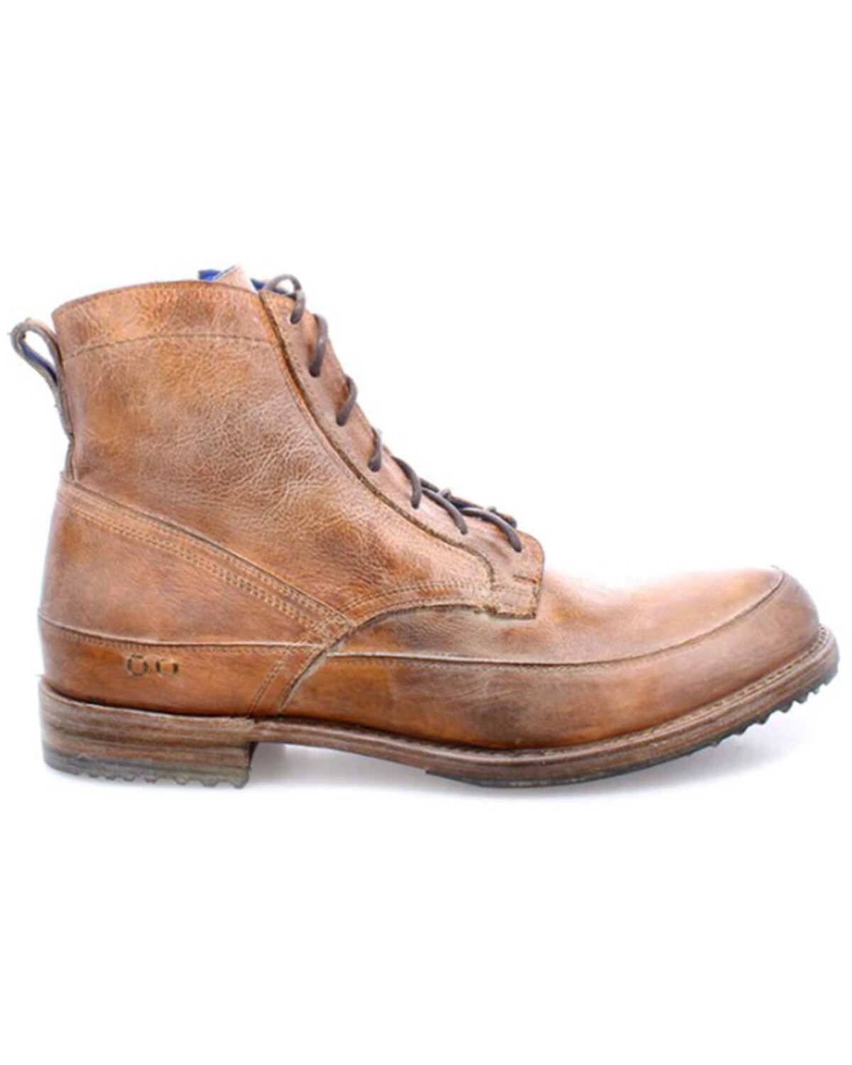 Image #2 - Bed Stu Men's Spiker Lace-Up Casual Boots - Moc Toe, Tan, hi-res