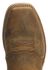 Double H Men's ICE Saddle Vamp Work Roper Boots - Square Toe, Golden Tan, hi-res