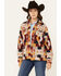 Image #1 - Shyanne Women's Geo Southwestern Print Shacket, Chocolate, hi-res