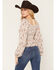 Image #4 - Ash & Violet Women's Boot Barn Exclusive Conversational Print Corset Top, Ivory, hi-res