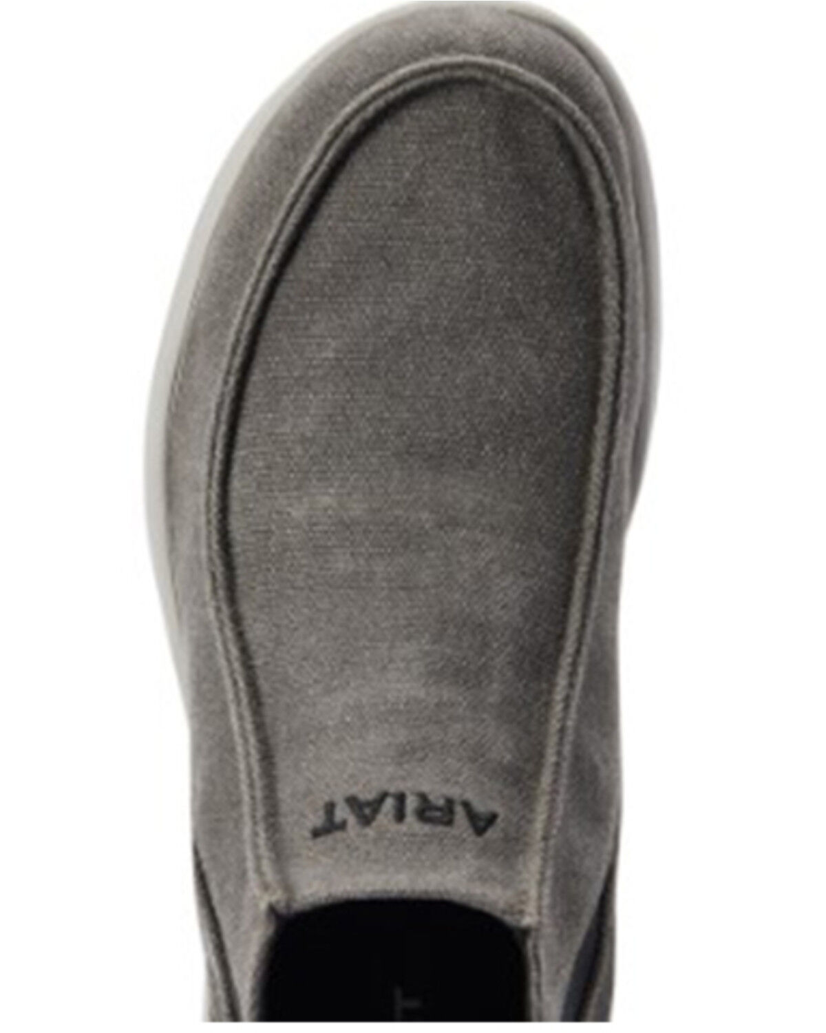 Image #4 - Ariat Men's Hilo Midway Slip-On Casual Shoes - Moc Toe, Grey, hi-res