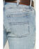 Image #4 - Cody James Men's Bronson Wash Jackson Slim Straight Stretch Concealed Carry Utility Jeans, Light Wash, hi-res