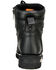 Image #4 - Milwaukee Leather Women's Lace-To-Toe Studded Motorcycle Boots - Round Toe, Black, hi-res