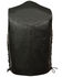 Image #2 - Milwaukee Leather Men's 54-56 Classic Side Lace Vest, Black, hi-res