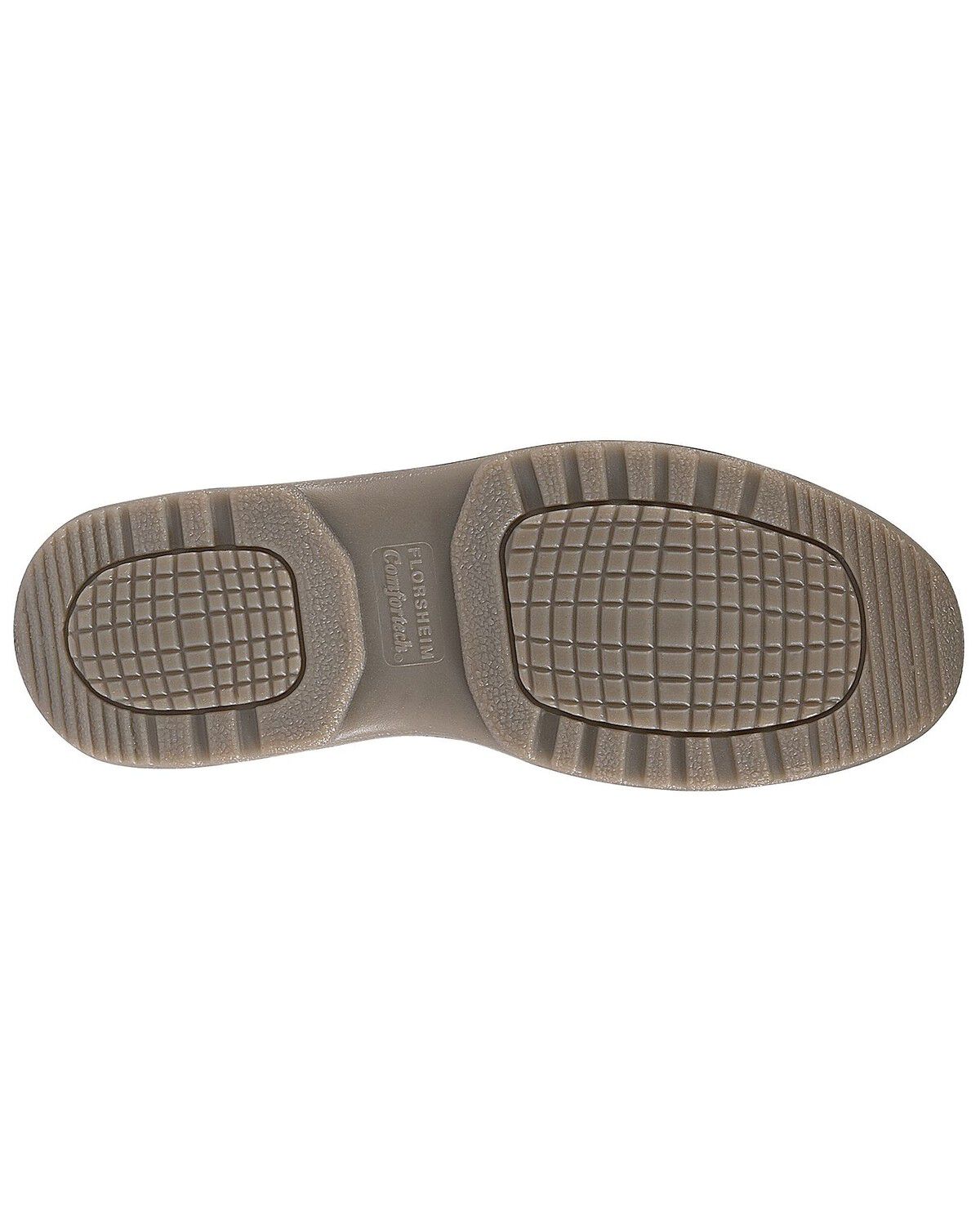 Image #2 - Florsheim Men's Lucky Slip-On Shoes - Steel Toe, Brown, hi-res