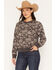 Image #1 - Ariat Women's Graphic Essential Crew Neck Long Sleeve Top, Grey, hi-res