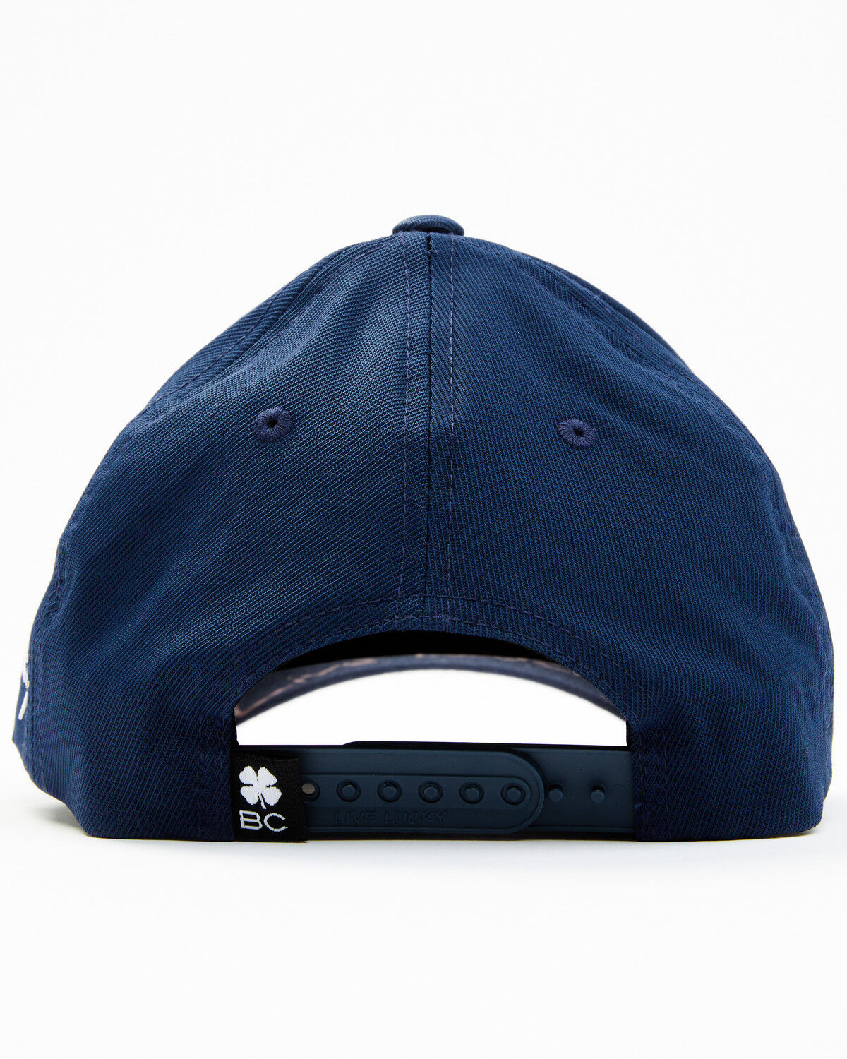 Image #3 - Black Clover Men's Snapback Patch Ball Cap, Navy, hi-res