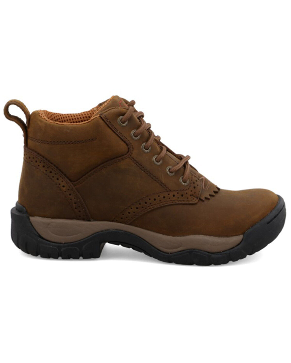 Image #2 - Twisted X Women's 4" All Around Work Boots - Round Toe, Brown, hi-res