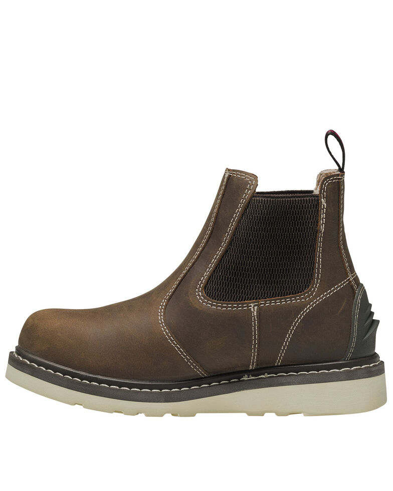 Avenger Women S Waterproof Chelsea Work Boots Soft Toe Sheplers