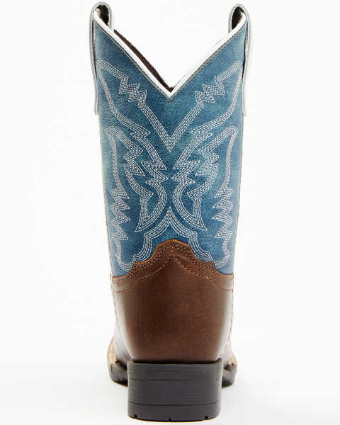 Image #5 - Cody James Boys' Walker Western Boots - Broad Square Toe , Brown, hi-res