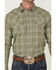 Blue Ranchwear Men's Ash Yarn-Dye Plaid Long Sleeve Snap Western Shirt , Ash, hi-res