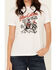 Image #3 - Troll Co Women's Can't Be Tamed Short Sleeve Graphic Tee, White, hi-res